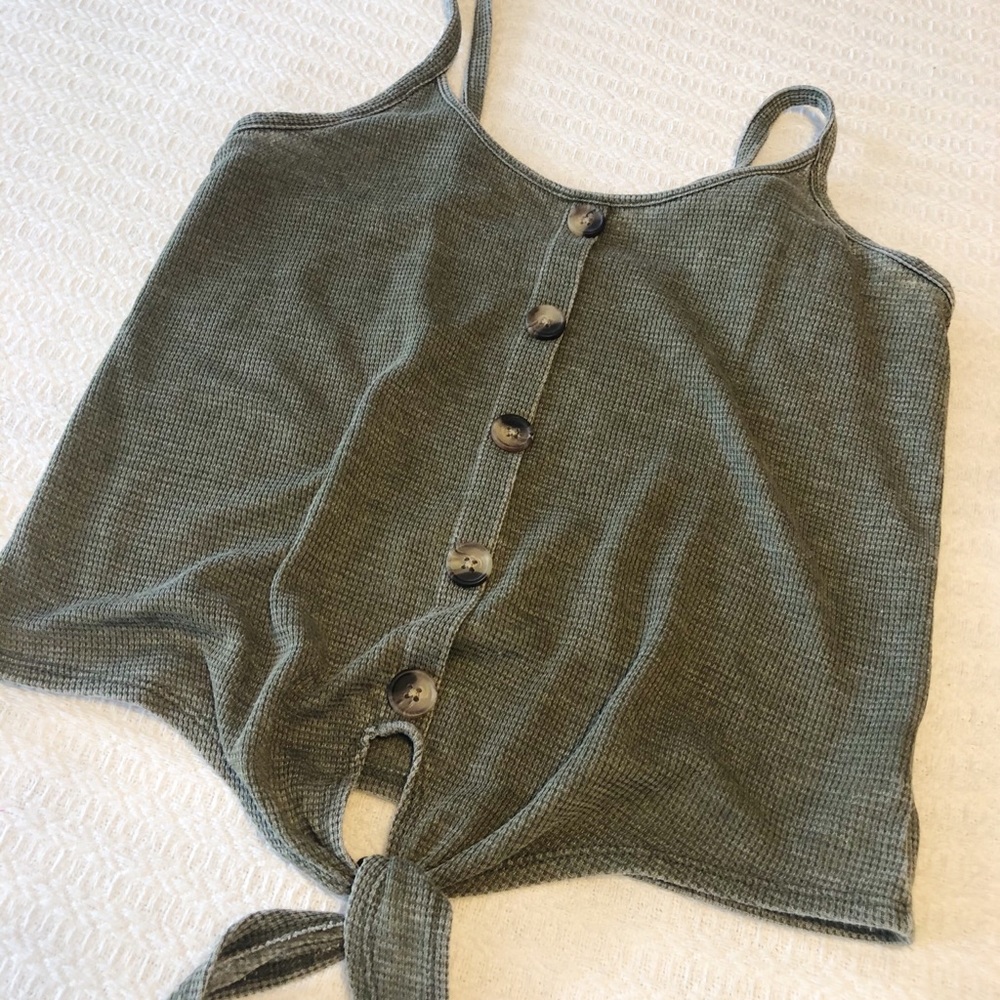 American Eagle Crop Tank Top